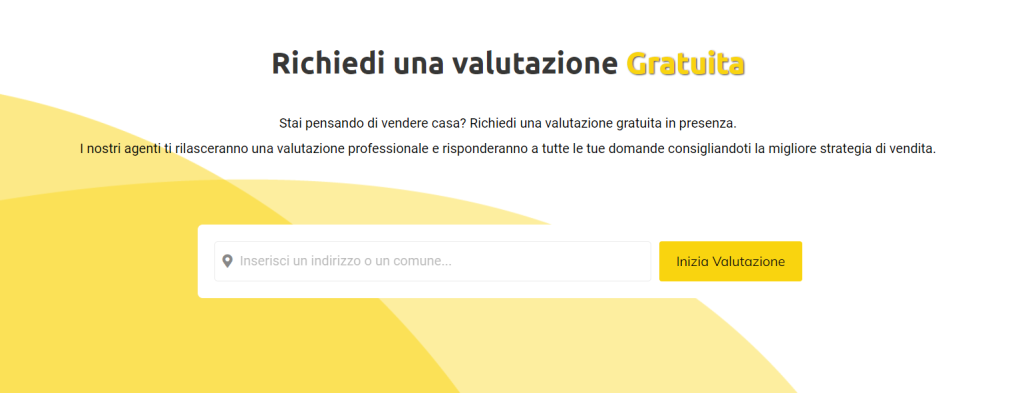 Valutazione immobiliare gratuita